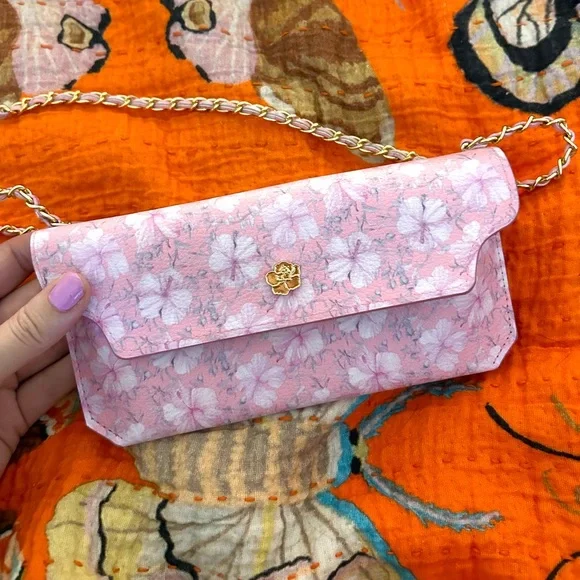 LoveShackFancy Pink Floral Bag - Picture 1 of 4